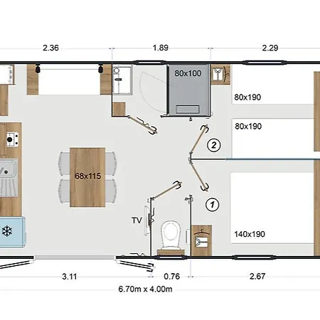 مكان تخييم Le Cote D'opale